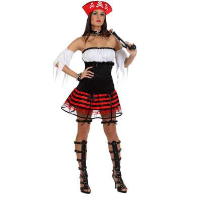 Disfraz pirata mujer bucanera – Venta de disfraces, maquillaje, merceria,  tejidos | Disfraces Sevilla
